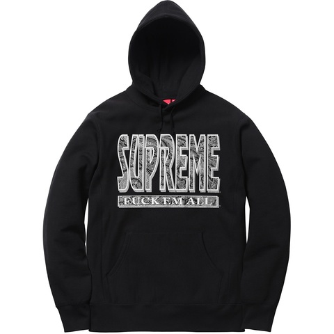 Supreme Paisley Fuck Em All Hooded Sweatshirt - Colorway