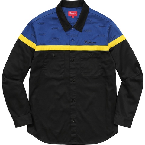 Color Blocked Work Shirt - fall/winter 2017 - Supreme