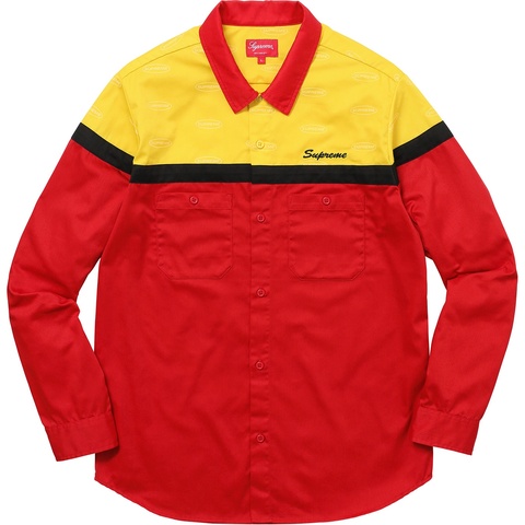 Color Blocked Work Shirt - fall/winter 2017 - Supreme