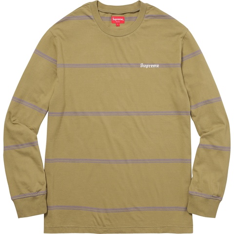 Supreme Striped L/S Top - Colorway