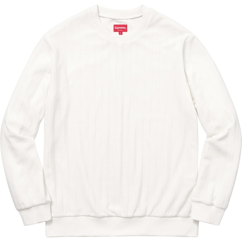 Supreme Ribbed Velour Crewneck - Colorway