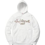 Supreme Brush Logo Hooded Sweatshirt (FW17)