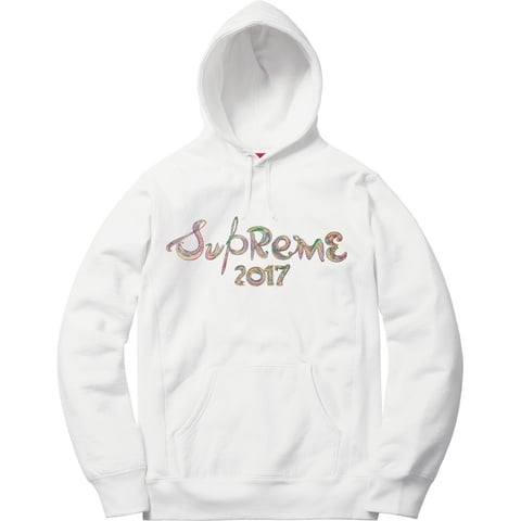Supreme Brush Logo Hooded Sweatshirt - Colorway