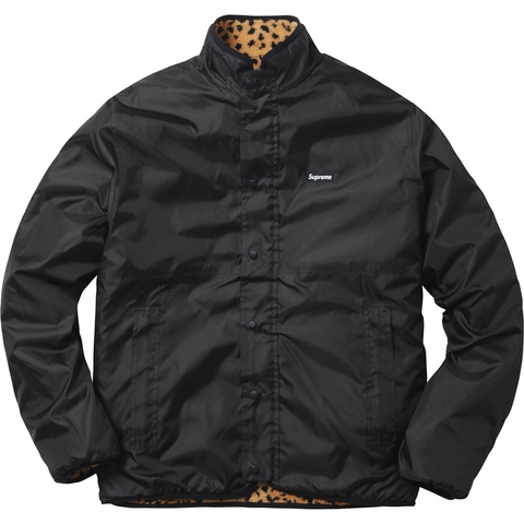 Supreme Leopard Fleece Reversible Jacket - Colorway