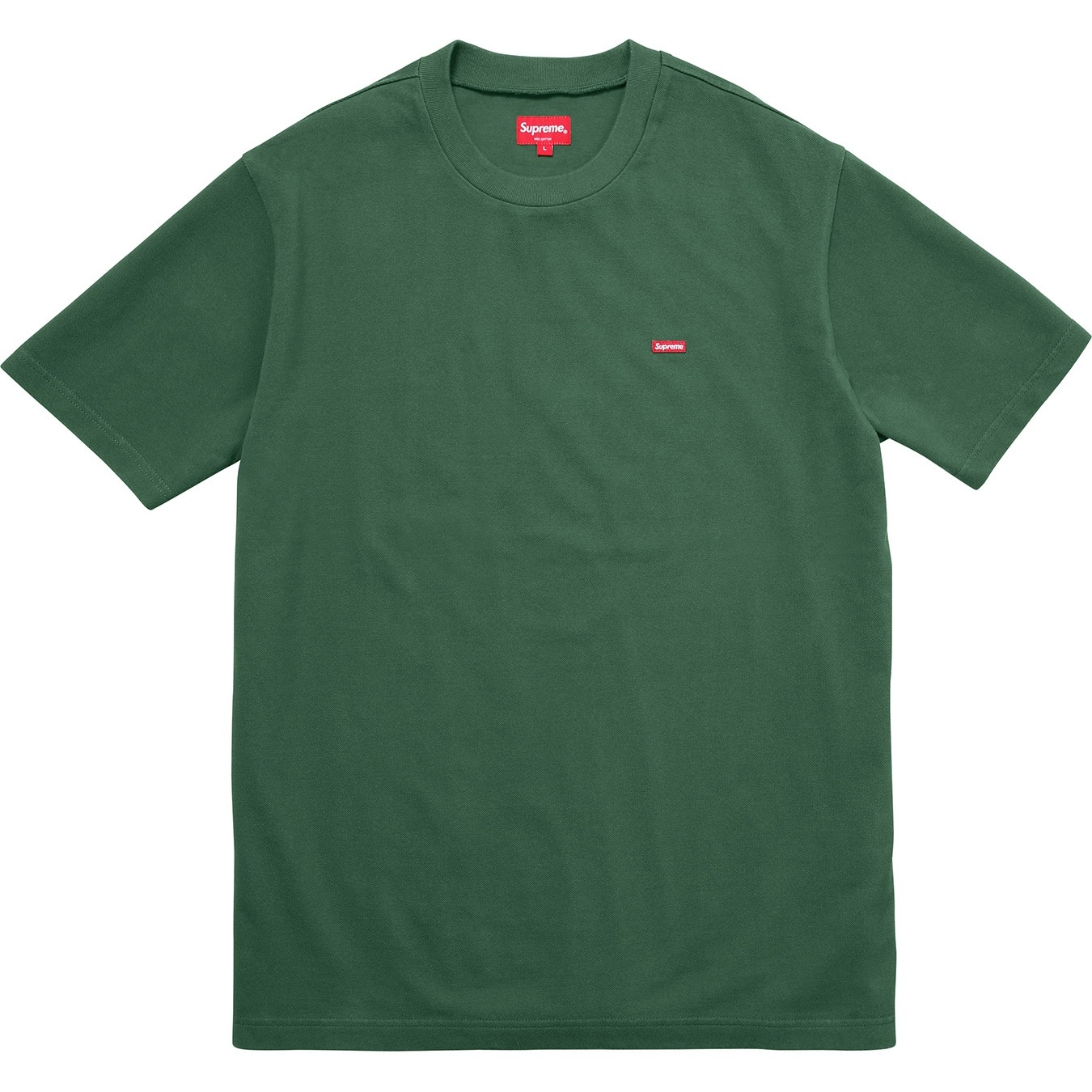 Supreme Small Box Pique Tee (FW17) - $58