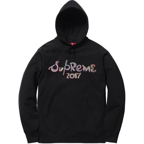 Supreme Brush Logo Hooded Sweatshirt - Colorway
