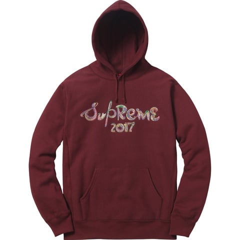 Supreme Brush Logo Hooded Sweatshirt - Colorway