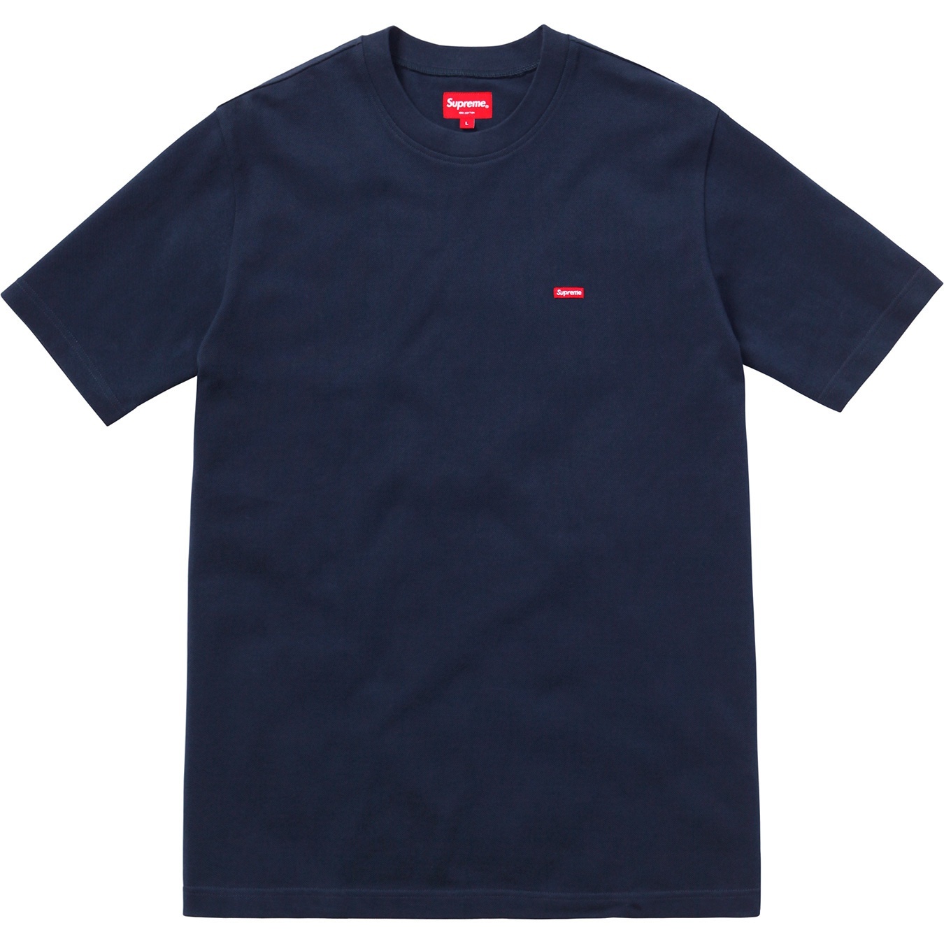 Supreme Small Box Pique Tee (FW17) - $58