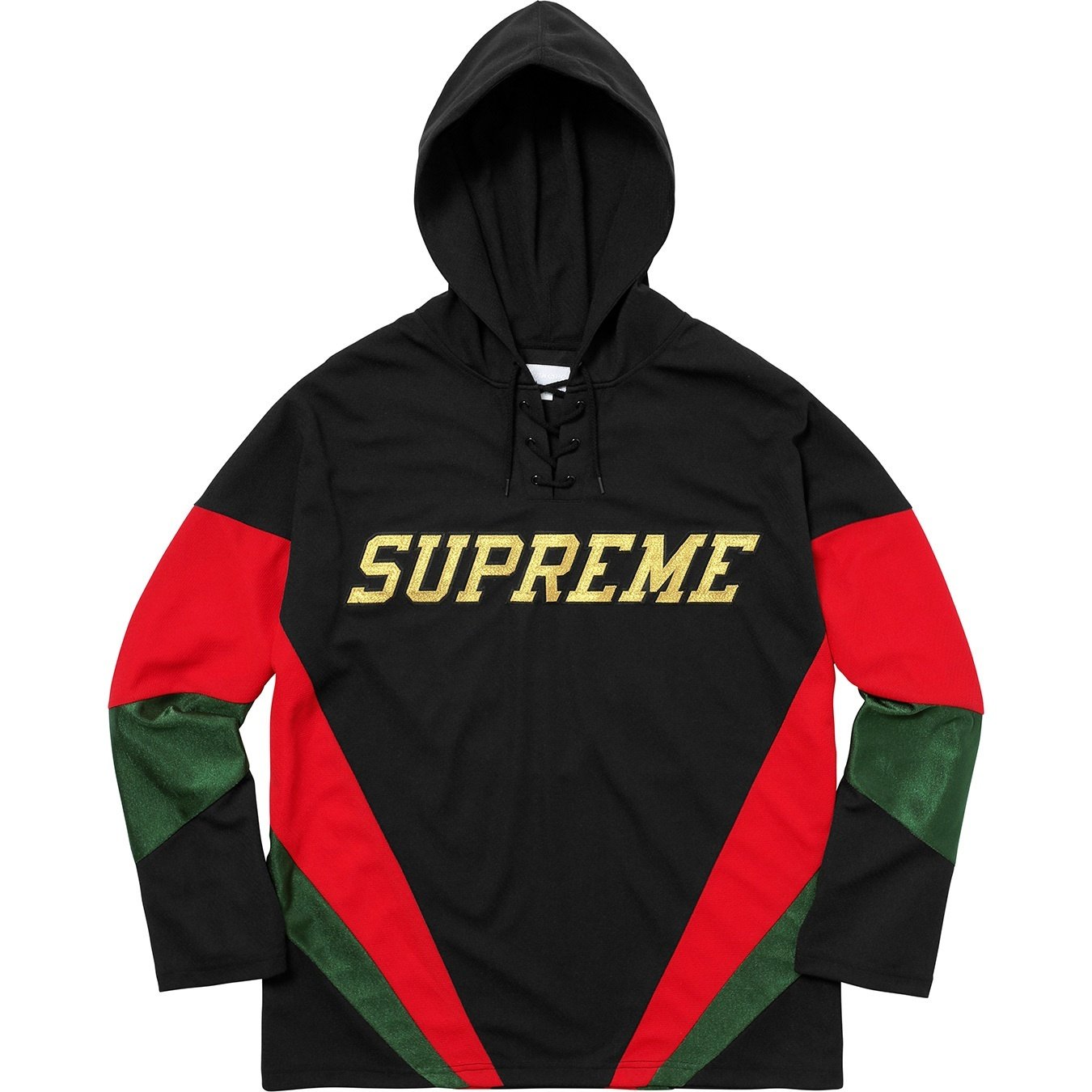 Supreme Hooded Hockey Jersey (FW17) - $148