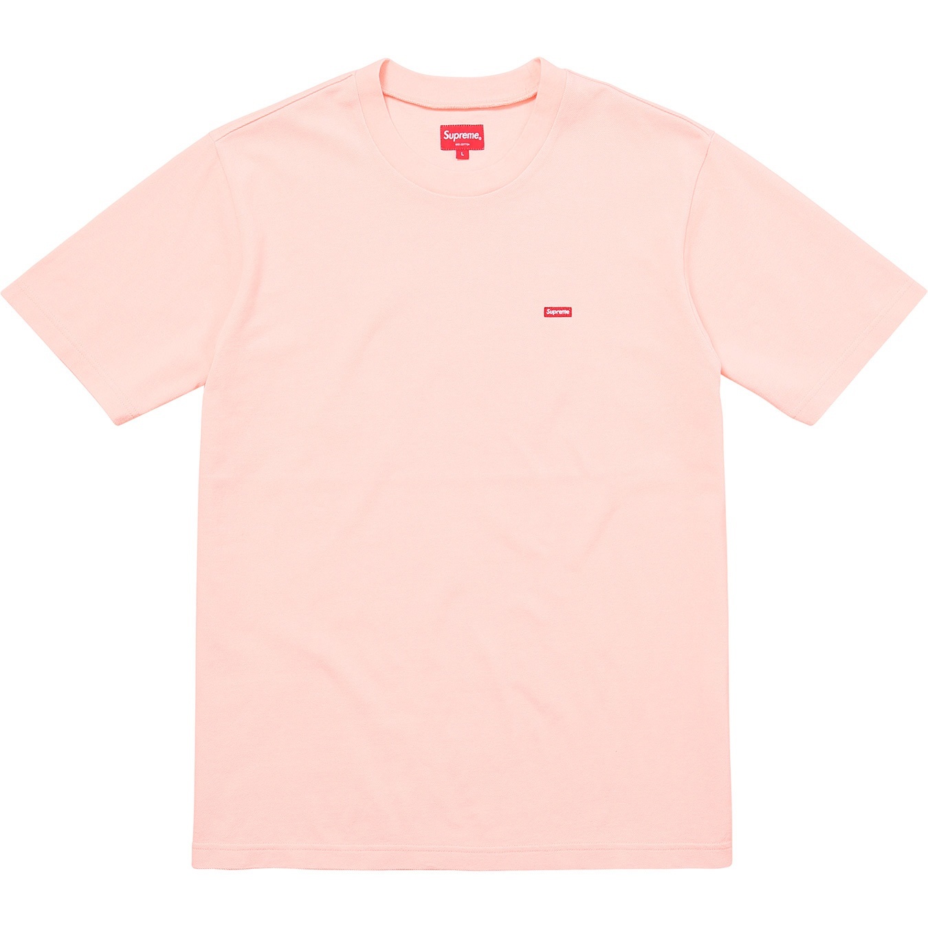 Supreme Small Box Pique Tee (FW17) - $58