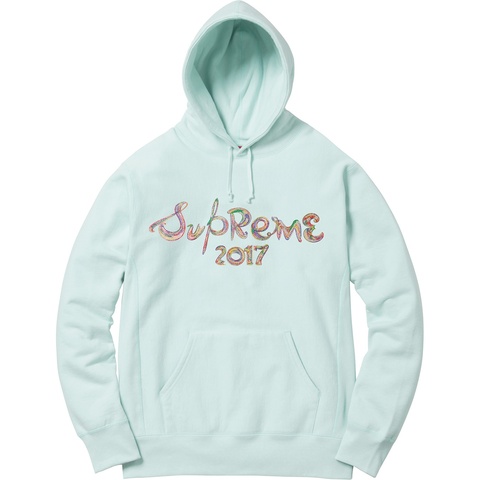 Supreme Brush Logo Hooded Sweatshirt - Colorway