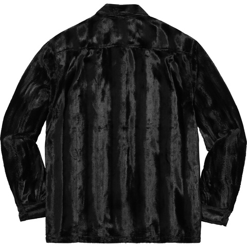 Supreme Cheetah Pile Zip Up Shirt - Colorway