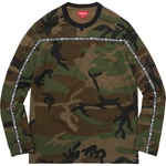 Supreme Tape Stripe L S Pique Top (FW17)