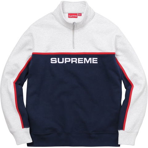 2-Tone Half Zip Sweatshirt - fall/winter 2017 - Supreme