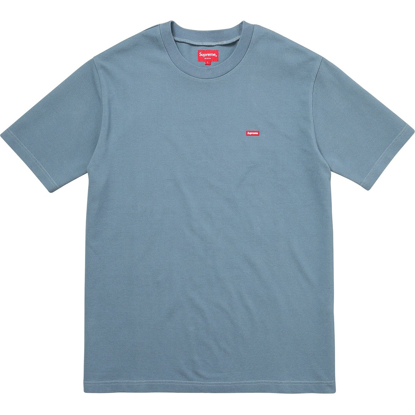 Supreme Small Box Pique Tee (FW17) - $58