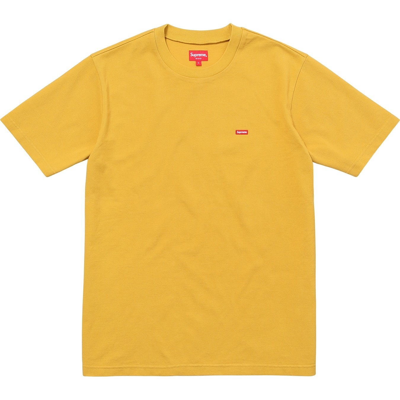 Supreme Small Box Pique Tee (FW17) - $58
