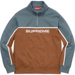 Supreme 2-Tone Half Zip Sweatshirt (FW17)