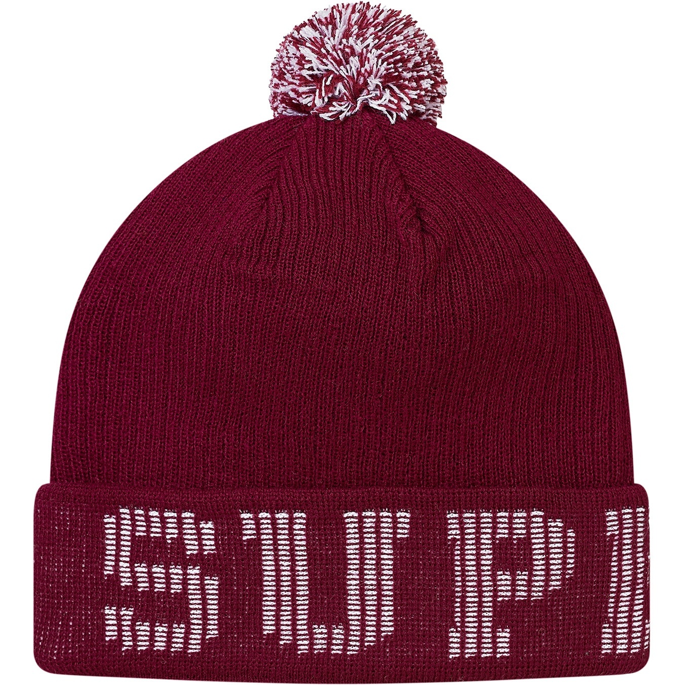 Supreme Grid Logo Beanie (FW17) - $32