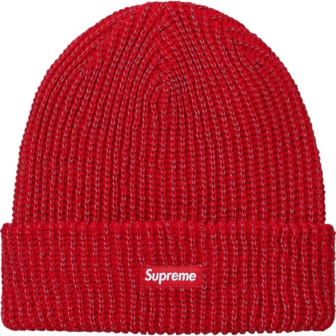 シュプリーム Reflective Loose Gauge Beanie Reflective Loose Gauge Beanie - fall/winter 2017 - Supreme