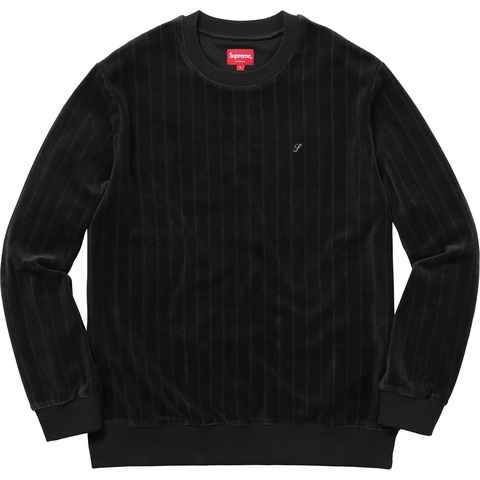 Supreme Ribbed Velour Crewneck - Colorway