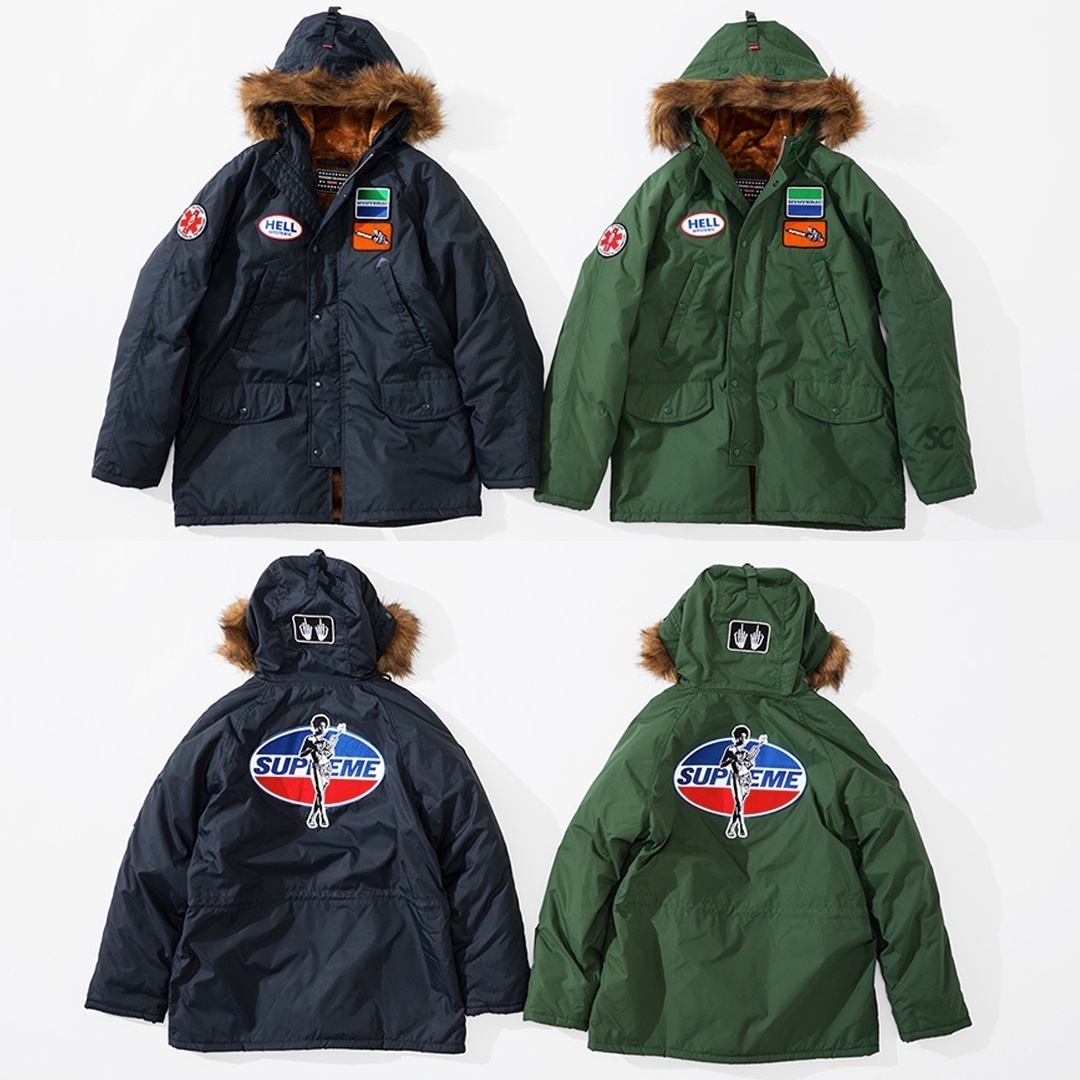 Supreme/HYSTERIC GLAMOUR N-3B Parka - SupremeCommunity