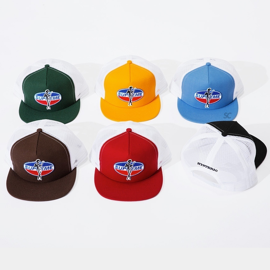 Supreme/HYSTERIC GLAMOUR Mesh Back 5-Panel - SupremeCommunity