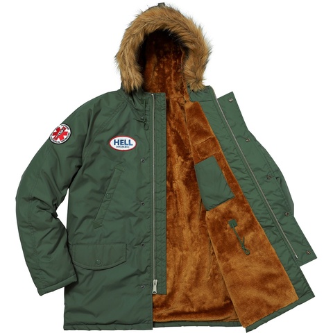 Supreme/HYSTERIC GLAMOUR N-3B Parka - SupremeCommunity