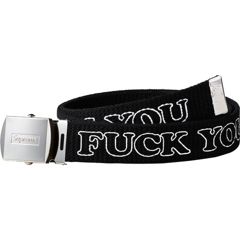 supreme hysteric glamour fuck you ベルト Supreme/HYSTERIC GLAMOUR Fuck You Belt - UG.SHAFT