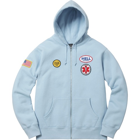 Supreme Supreme/HYSTERIC GLAMOUR Patches Zip Up Sweatshirt - Colorway