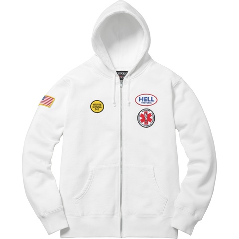 Supreme Supreme/HYSTERIC GLAMOUR Patches Zip Up Sweatshirt - Colorway