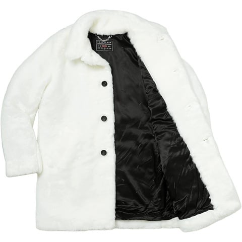 Supreme/HYSTERIC GLAMOUR Fuck You Faux Fur Coat - Supreme
