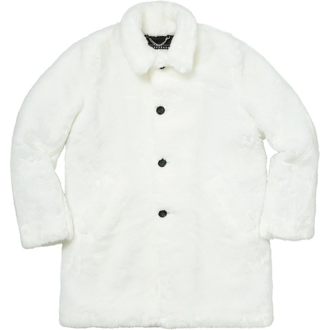 Supreme/HYSTERIC GLAMOUR Fuck You Faux Fur Coat - Supreme