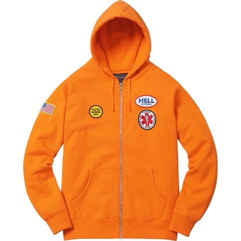 Supreme Supreme/HYSTERIC GLAMOUR Patches Zip Up Sweatshirt - Colorway