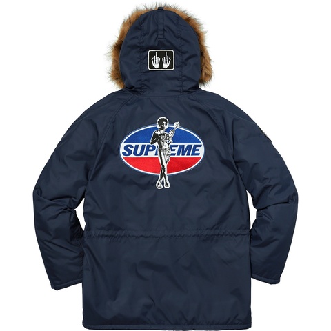 Supreme/HYSTERIC GLAMOUR N-3B Parka - SupremeCommunity