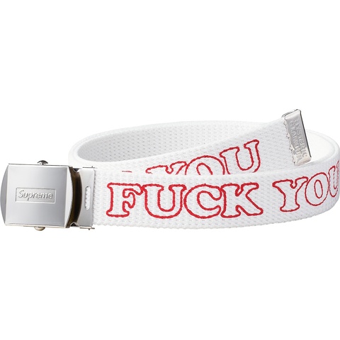 ベルト Supreme HYSTERIC GLAMOUR Fuck You Belt L Supreme/HYSTERIC GLAMOUR Fuck You Belt - Supreme