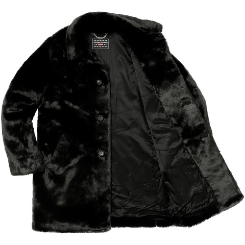 Supreme/HYSTERIC GLAMOUR Fuck You Faux Fur Coat - Supreme Supreme/HYSTERIC GLAMOUR Fuck You Faux Fur Coat - Supreme