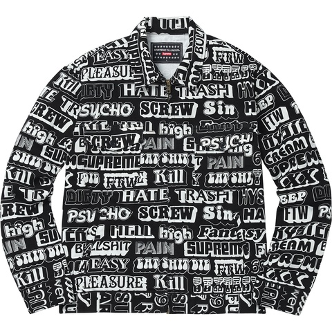 Supreme Supreme/HYSTERIC GLAMOUR Text Work Jacket - Colorway