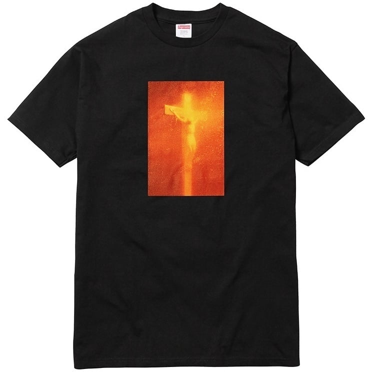 Supreme Piss Christ Tee (fall/winter 2017) - $44.00