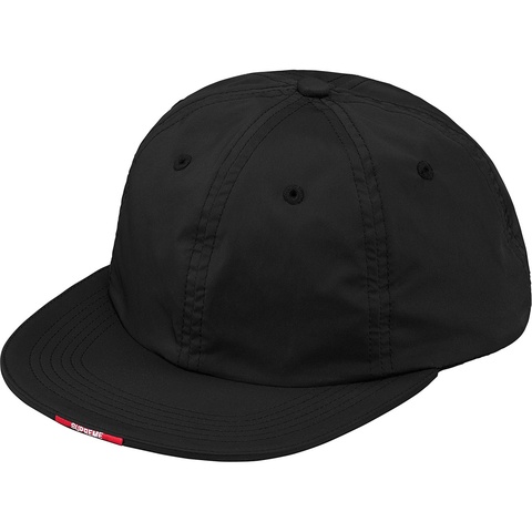 ゆーや 18ss Visor Label 6-Panel black Nylon Visor Label 6-Panel - fall/winter 2017 - Supreme