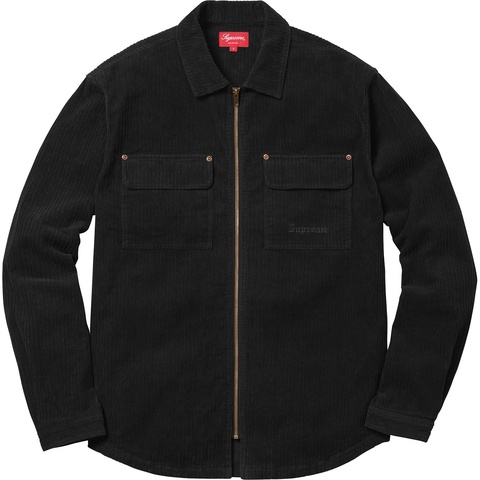 Supreme Corduroy Zip Up Shirt - Colorway