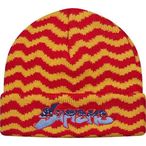 Supreme Zig Zag Stripe Beanie - Colorway