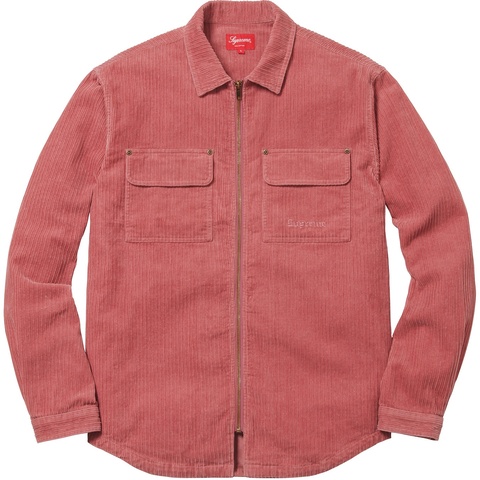 Supreme Corduroy Zip Up Shirt - Colorway