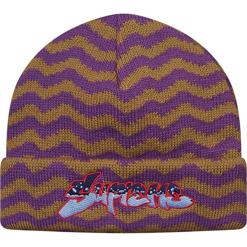 Supreme Zig Zag Stripe Beanie - Colorway