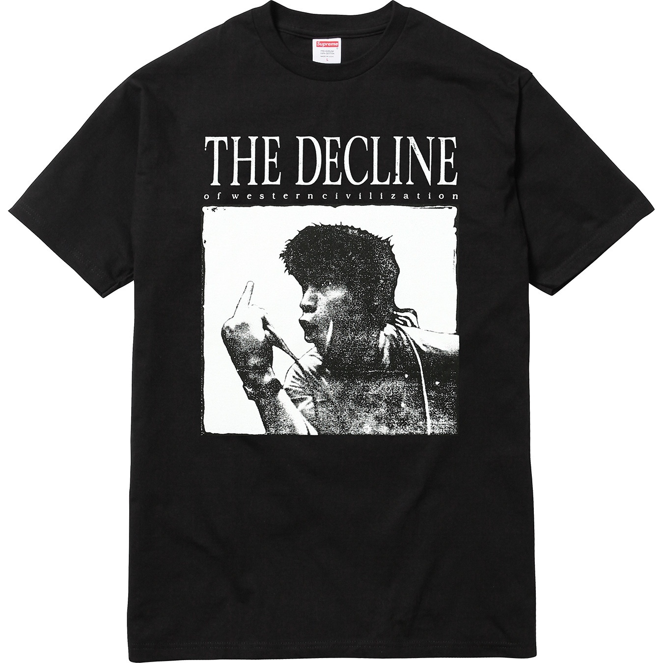 Supreme Decline of Western Civilization Tee (FW17) - $44