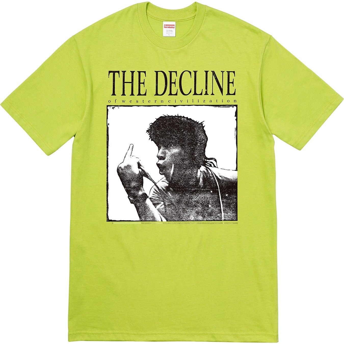 Supreme Decline of Western Civilization Tee (FW17) - $44
