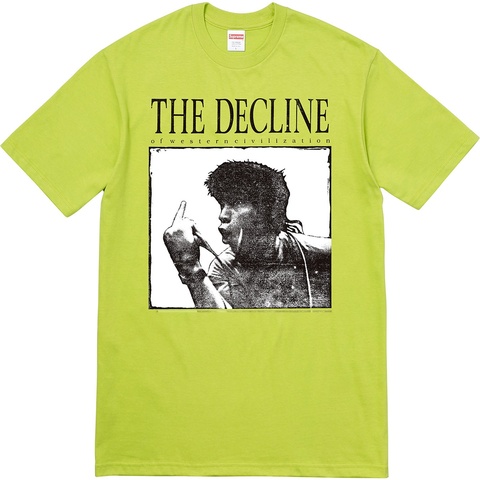 Supreme Decline of Western Civilization Tee - Colorway