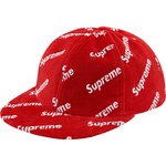Supreme Velour Diagonal Logo 6-Panel (FW17)
