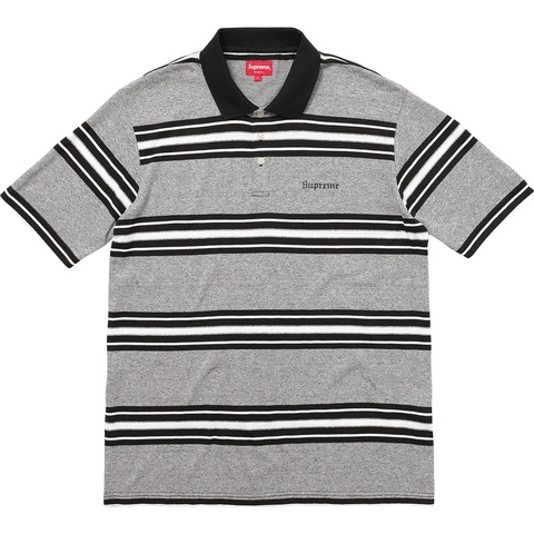 Supreme Heather Stripe Polo - Colorway