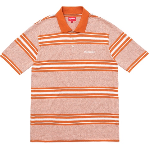 Supreme Heather Stripe Polo - Colorway