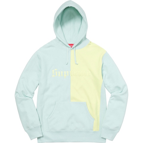 【山田】supreme split old Split Old English Hooded Sweatshirt - Supreme